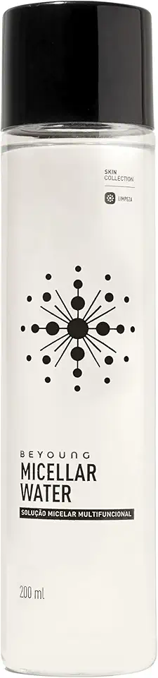 Beyoung Micellar Water 200ml – Limpeza Profunda, Controle da Oleosidade e Hidratação para uma Pele Saudável