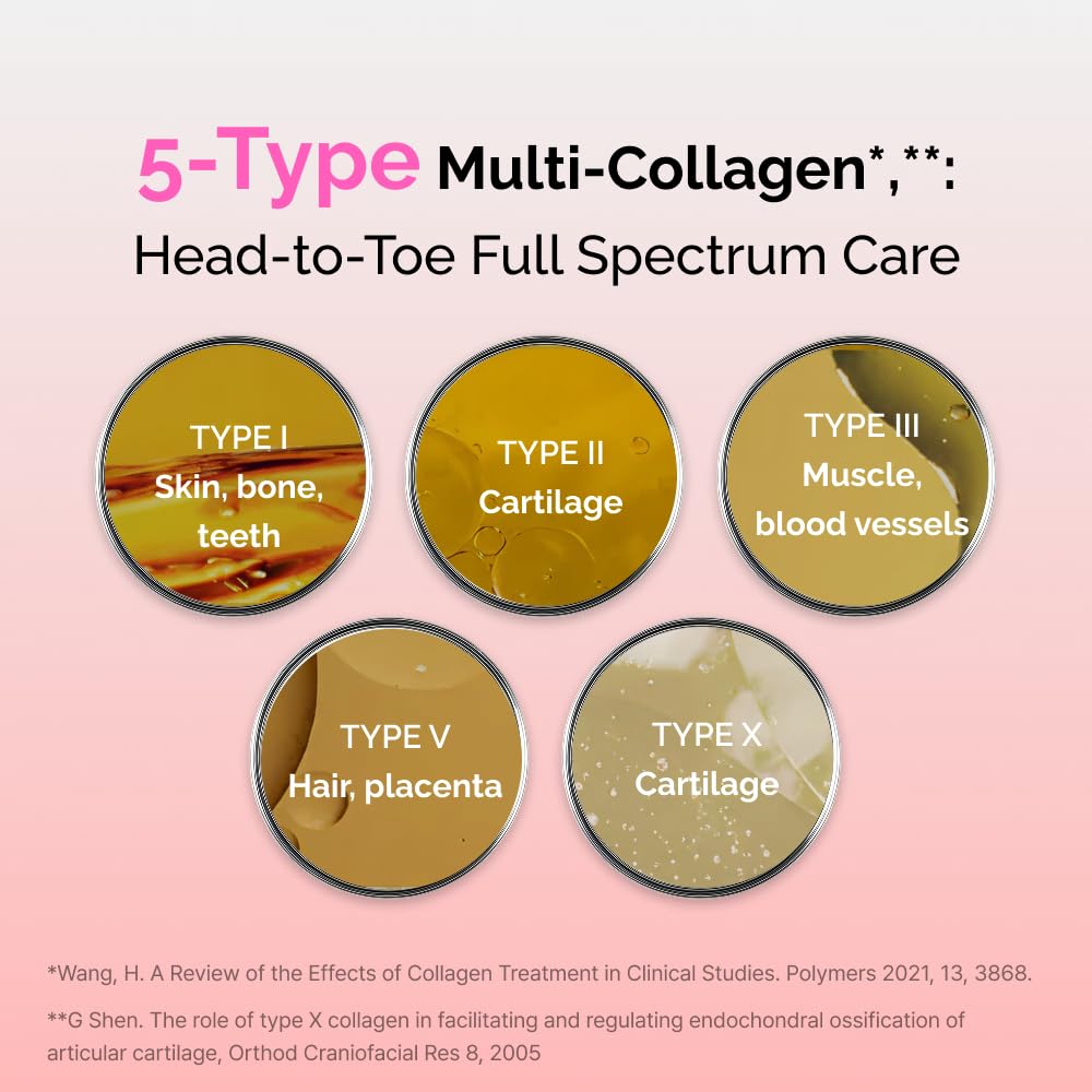 VITALBEAUTIE Super Collagen Drink – 3,500mg Low‑Molecular Fish Collagen (5 Types) – K‑Beauty Liquid Beauty Ampoules, Mixed Berry Flavor (Naturally & Artificially Flavored) – 14 x 25 mL — Amazon image 5