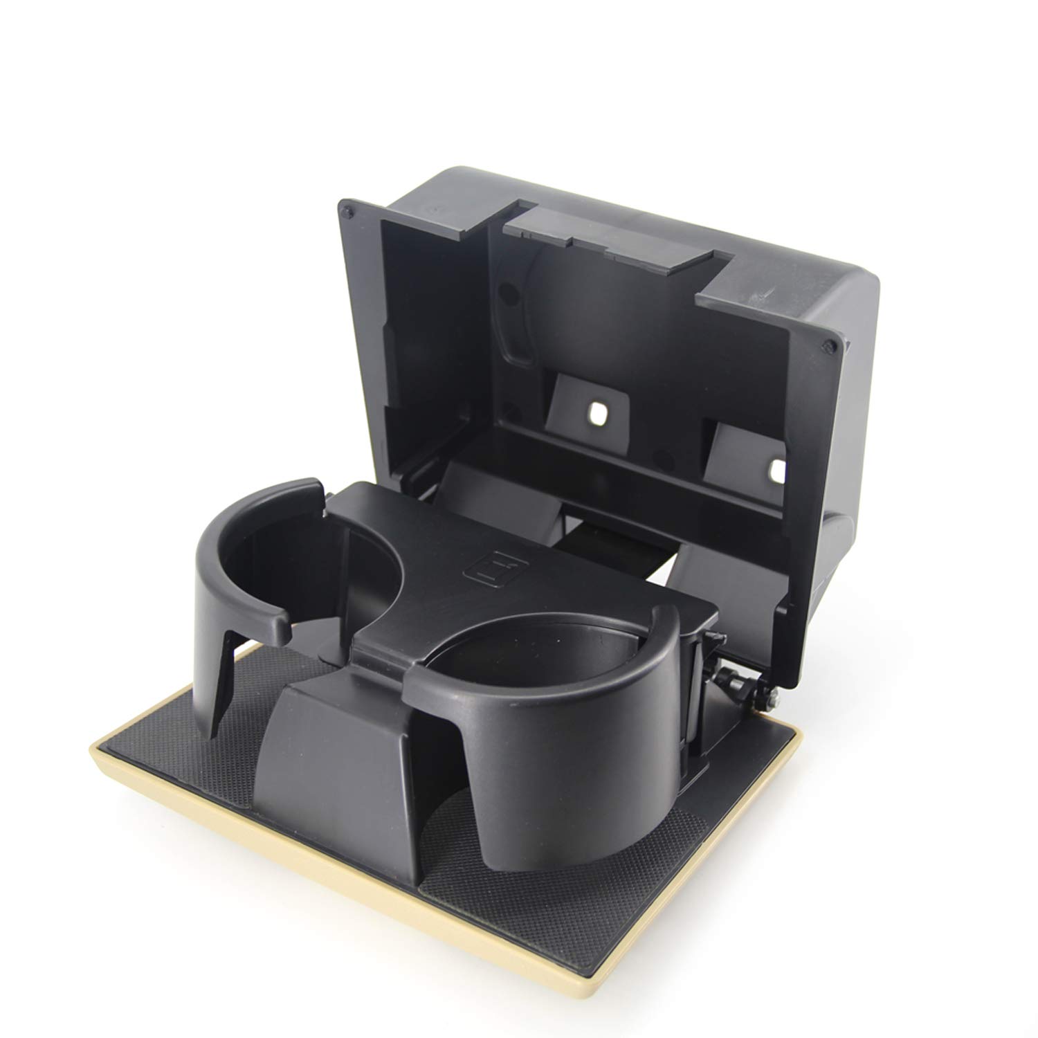 Dashboard Cup Holder Compatible with Ford F250 F350 F450 F550 Super Duty 2008-2016 Replaces 8C3Z-2513562-AE (Tan)