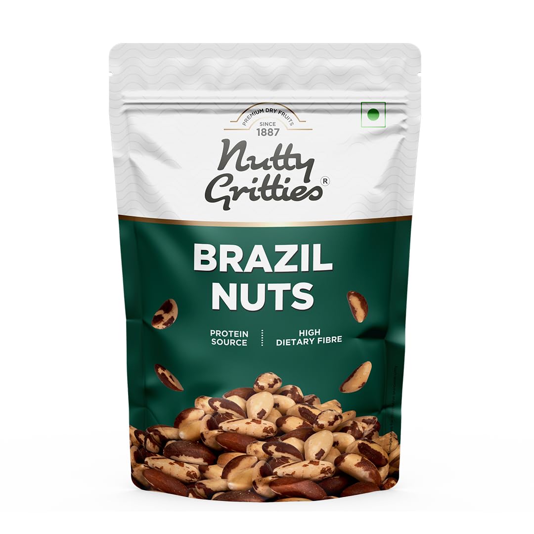 100% Natural Brazil Nuts 150g | Rich in Nutrients & Antioxidants | Healthy Munching Snack | Fresh & Crunchy