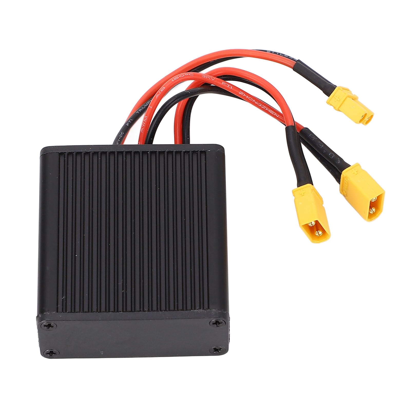 Convertidor de Descarga de Batería Doble para Bicicleta Eléctrica, Adaptador de Módulo Paralelo de Batería Dual 20 V-72 V (20 A), Interfaz XT30U, Hecho de ABS de Primera Calidad