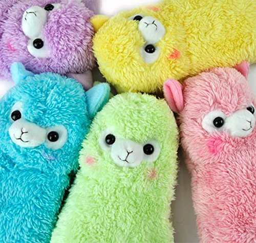 Alpacasso My Pencil Case - Plüsch Alpaca Federmäppchen (Baby Pink)