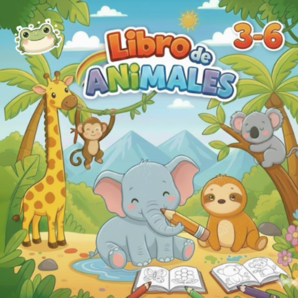 Libro de animales para colorear