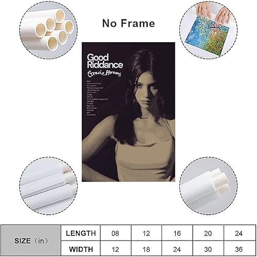 Miniatura 16 de VALKEM Póster de Olivia Singer Rodrigo Guts para habitación, póster estético de los años 90, arte de pared, póster estético, 12 x 18 pulgadas