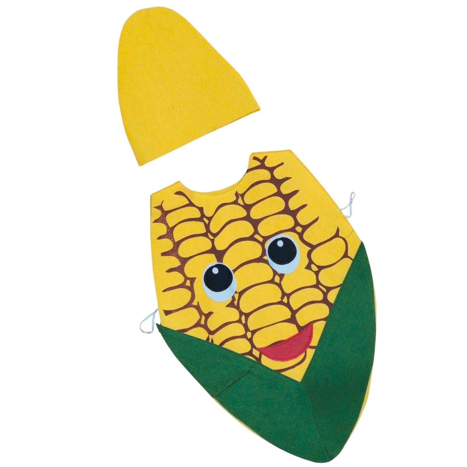 Kaku Fancy Dresses Fruit and Vegetable Costume Paper Cutout with Cap For Kids | Healthy Food Costume For Boys & Girls (Tracksuit Not Included)-image-45