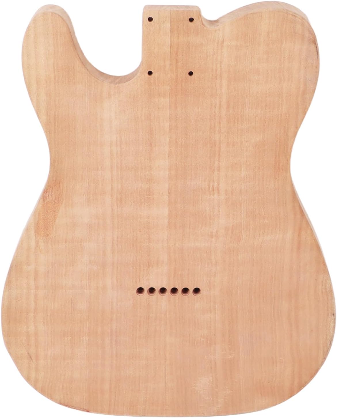 Unfinished Electric Guitar Body Blank - DIY Replacement Wooden Barrel for Electric Guitar Building, Custom Paint & Professional Upgrade (GSB10)