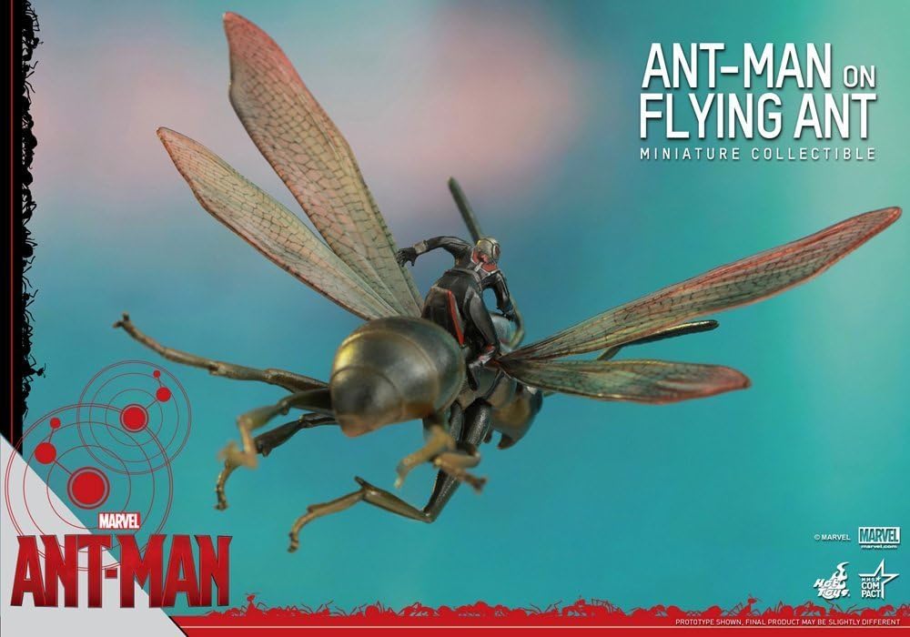 Hot Toys Ant-Man on Flying Ant Miniature Collectible Figure Ant-Thony