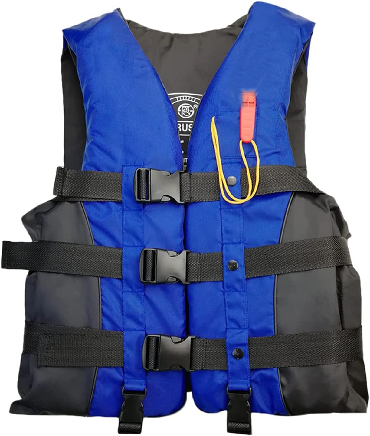 Pink PariPINK PARI Polyester Adult Life Jacket Water Skiing Vest (Multicolour, L/XL)