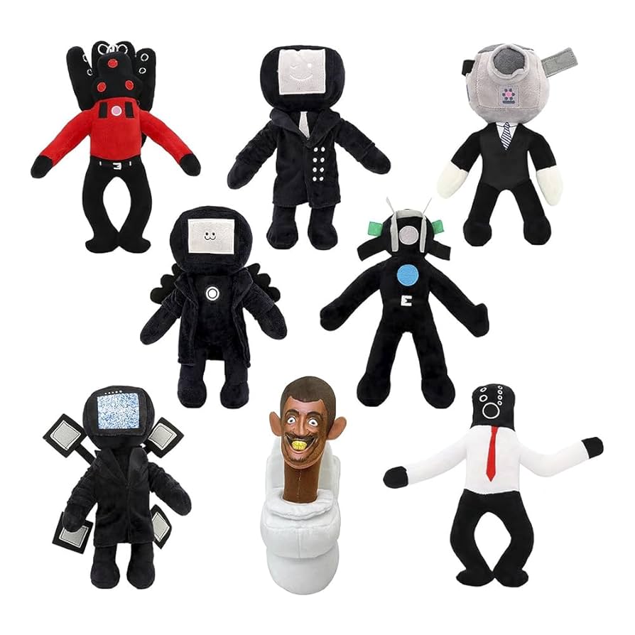 Amazon.co.jp: スキビディ トイレ Skibidi トイレぬいぐるみ