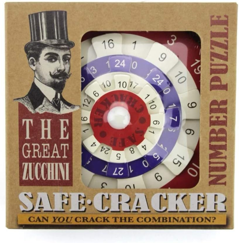 Cheatwell Games Great Zucchini Safe Cracker Puzzle