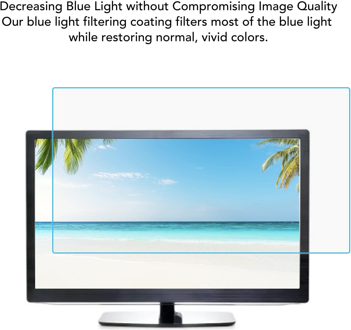Sanpyl 24 Inch Anti Blue Light Screen Protecto 16:9, Computer Monitor Filter Blocker Cover Eye Protect Film, 531 X 298mm for/for/for/for/for
