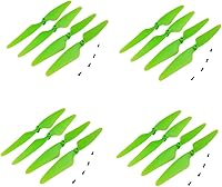 Vista 1 de sea jump Hélice de avión para Hubsan X4 H502S H216A H502E H502T H507A RC Control Remoto Helicóptero Blade Parts H502S Hélice Verde