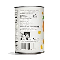 Vista 4 de 365 by Whole Foods Market, Rebanadas de melocotón amarillo orgánico adherente, 15 onzas