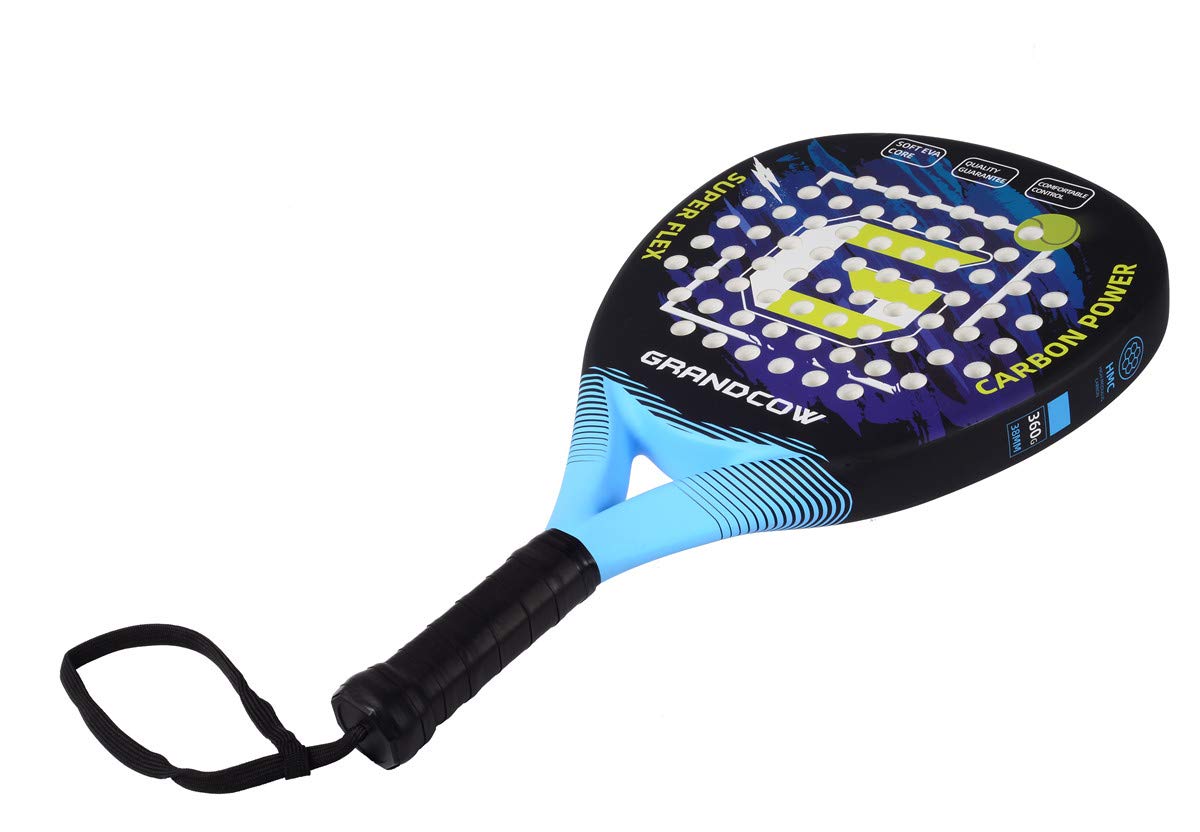 Test des raquettes de padel GRANDCOW en fibre de carbone
