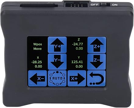 XHTLLO CNC Offline Controller with LCD Touch Screen for 3 Axis Engraver Router, Compatible with 3018 3020 4540 Series