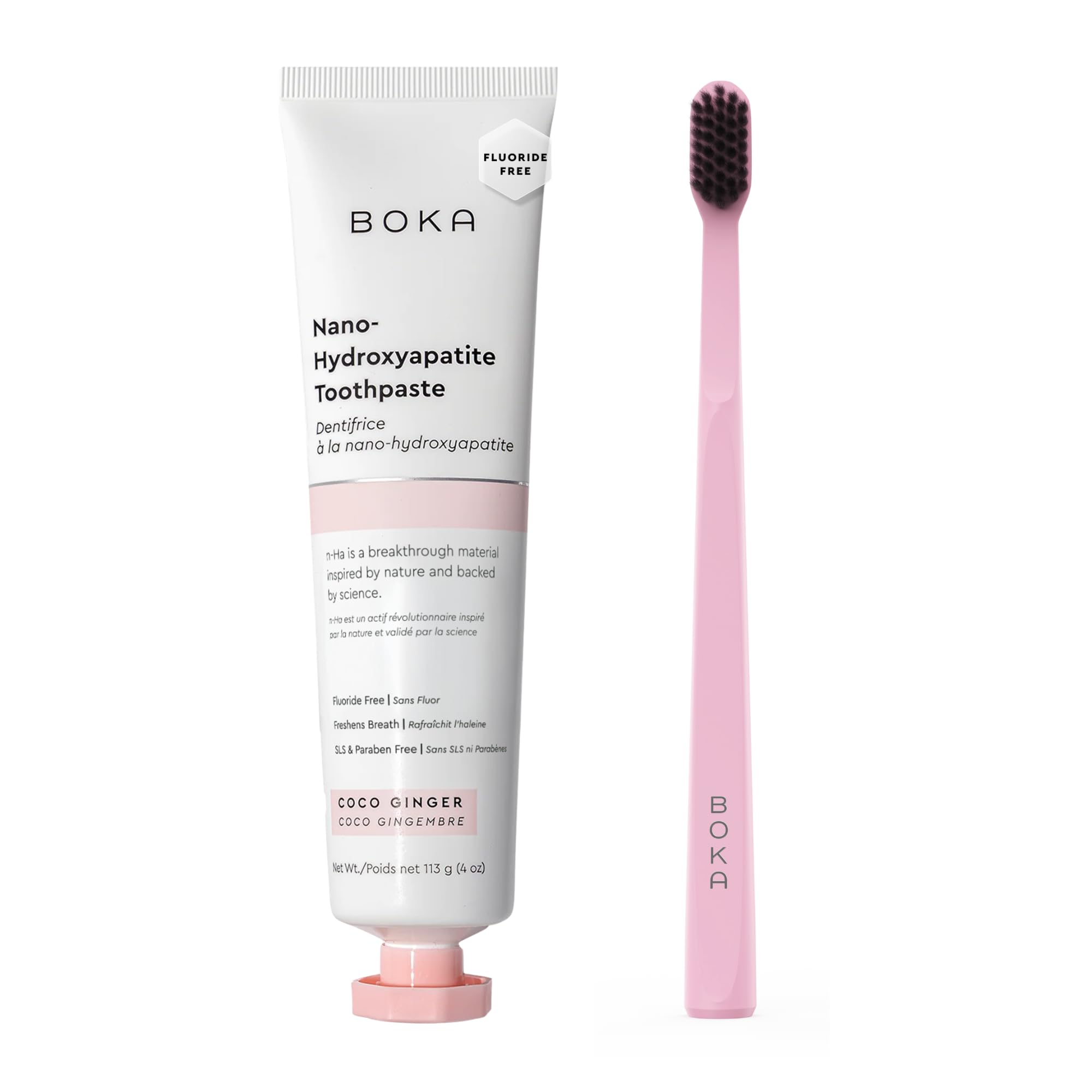 Amazon.com: Boka Fluoride Free Toothpaste - Nano Hydroxyapatite