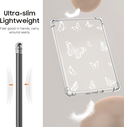 Miniatura 179 de MoKo Funda para Kindle Paperwhite de 6.8" (11ª generación-2021) y Kindle Paperwhite Signature Edition, ultra transparente, suave, flexible, Negro