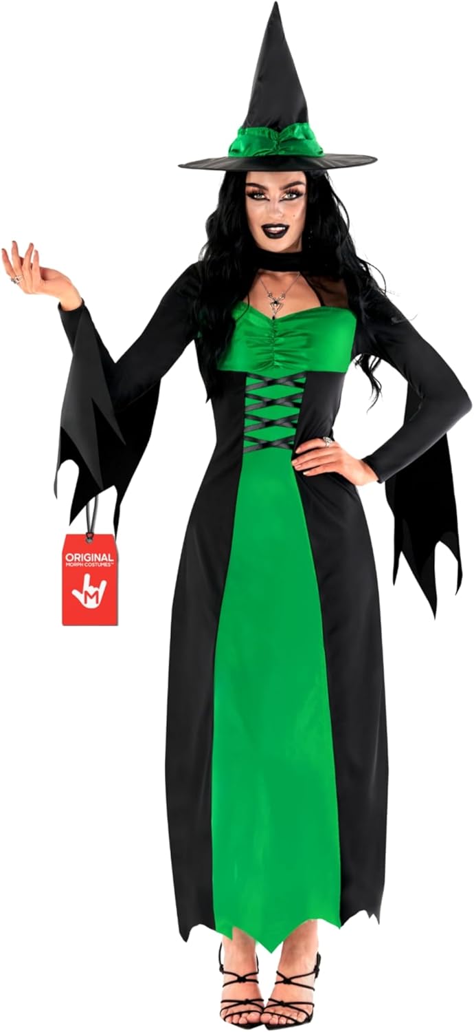 Morph Witch Costume Women, Wicked Costumes For Women, Halloween Costumes For Womens Adult
