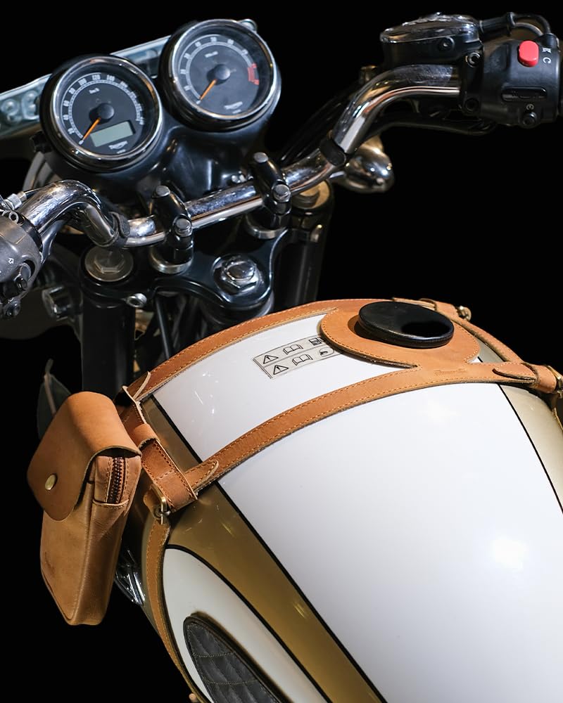 Amazon.com: Trip Machine Company Genuine Leather Motorcycle Fuel