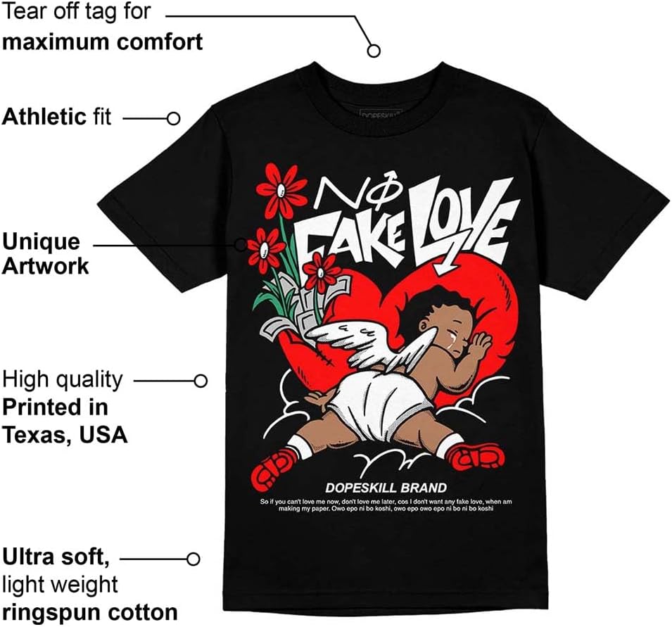 DopeSkill Graphic Tee Streetwear Hip Hop Hypebeast Street Style Crew Neck Unisex T-Shirt Sneaker Colour Matching Shirts Angel - Image 4