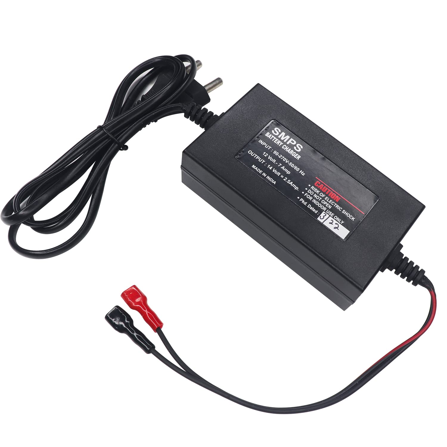Electronic Spices 14v 2a Dc Power Supply Adapter with 2 Female Blade Crimp Connector (B0CX187C3K) Amazon Price History, Amazon Price Tracker