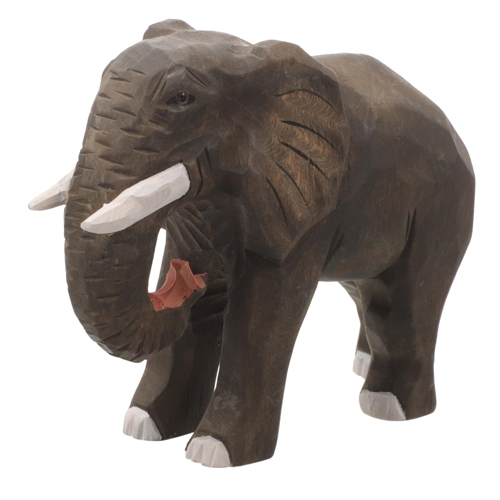 Figurine éléphant en bois pour réchauffer une déco trop froide