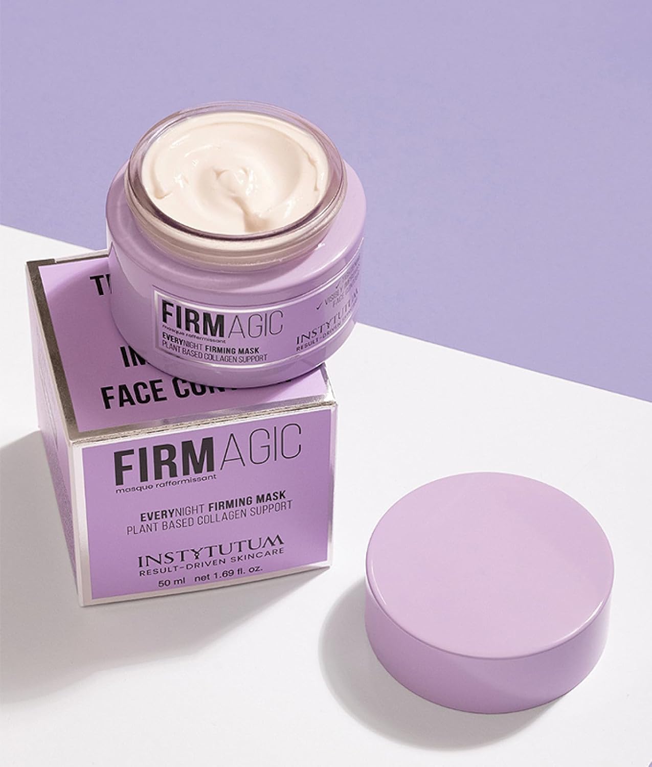 Instytutum Firmagic Everynight Firming Mask – Ultra-Firming Overnight Face Mask with Collagen Support, Kakadu Plum, Jojoba & Squalane – Lifting, Anti-Wrinkle Night Treatment – 1.7 oz / 50 ml
