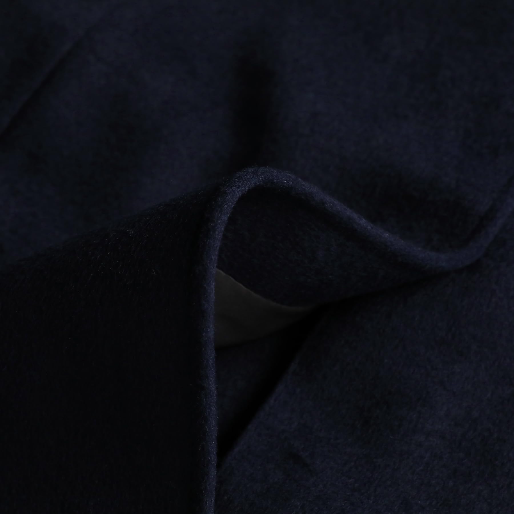 Allthemen Manteau Homme Trench-Coat Long Chaud à Double Boutonnage Coupe Slim Décontractée Veste d'Hiver en Laine