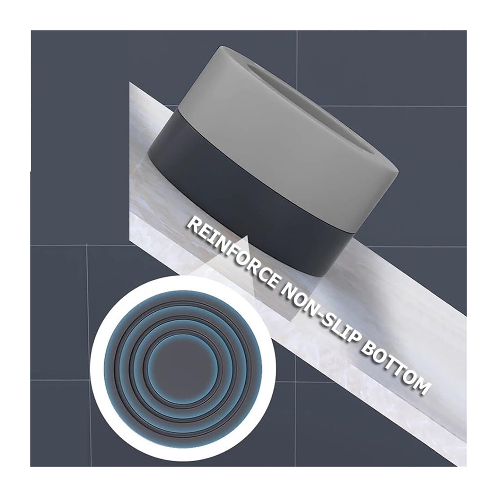 Almohadillas antivibración de elevación, Base antideslizante for lavadora, 4 Uds(4pcs Gray 35mm)