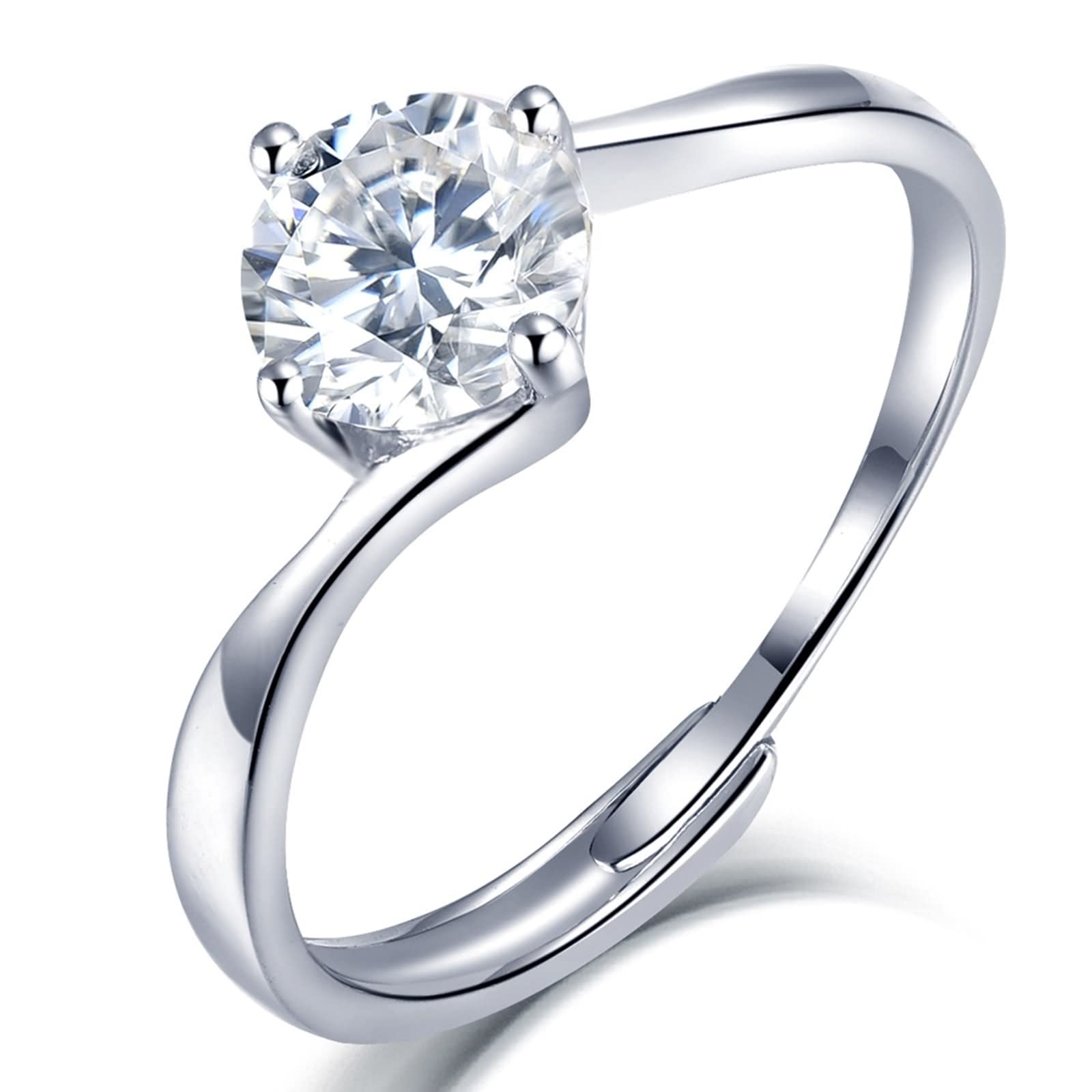 Anelli vintage da donna, regalo estivo, anello intrecciato classico, in argento Sterling, per San Valentino