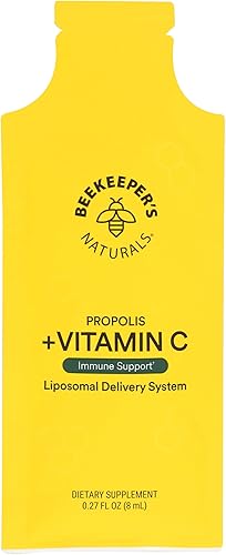Miniatura 1 de BEEKEEPERS NATURALS Propóleo Liposomal con Vitamina C Solo, 0.27 FZ