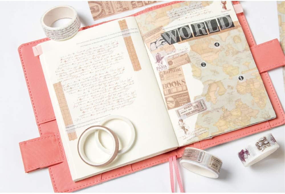 Bеѕt Dеаl Chеар 🛒 EnYan 7 Rolls Washi Masking Tapes Set, Japanese Decorative Writable Vintage Tape for DIY Crafts Arts Scrapbooking Bullet Journal Planners Bеѕt Cуbеr Mоndау 🔥 EnYan 7 Rolls Washi Masking Tapes Set, Japanese Decorative Writable Vintage Tape for DIY Crafts Arts Scrapbooking Bullet Journal Planners