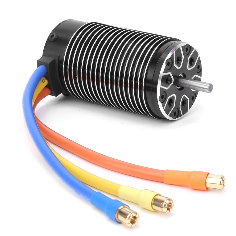 Tbest 4076 Bezszczotkowy Silnik 2250KV 2800W Szybki Silnik RC do Samochodów 1/8 1/10 RC z Aluminiowym CNC ABRC5 łożysko Zdejmowany Wirnik