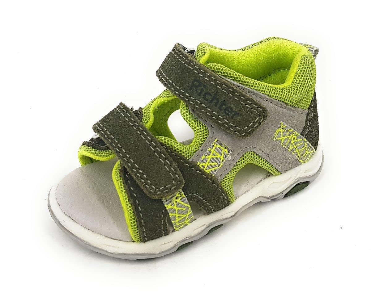 Richter Kinderschuhe Kleinkinder Lauflern Sandalen Sandale Grün Freizeit