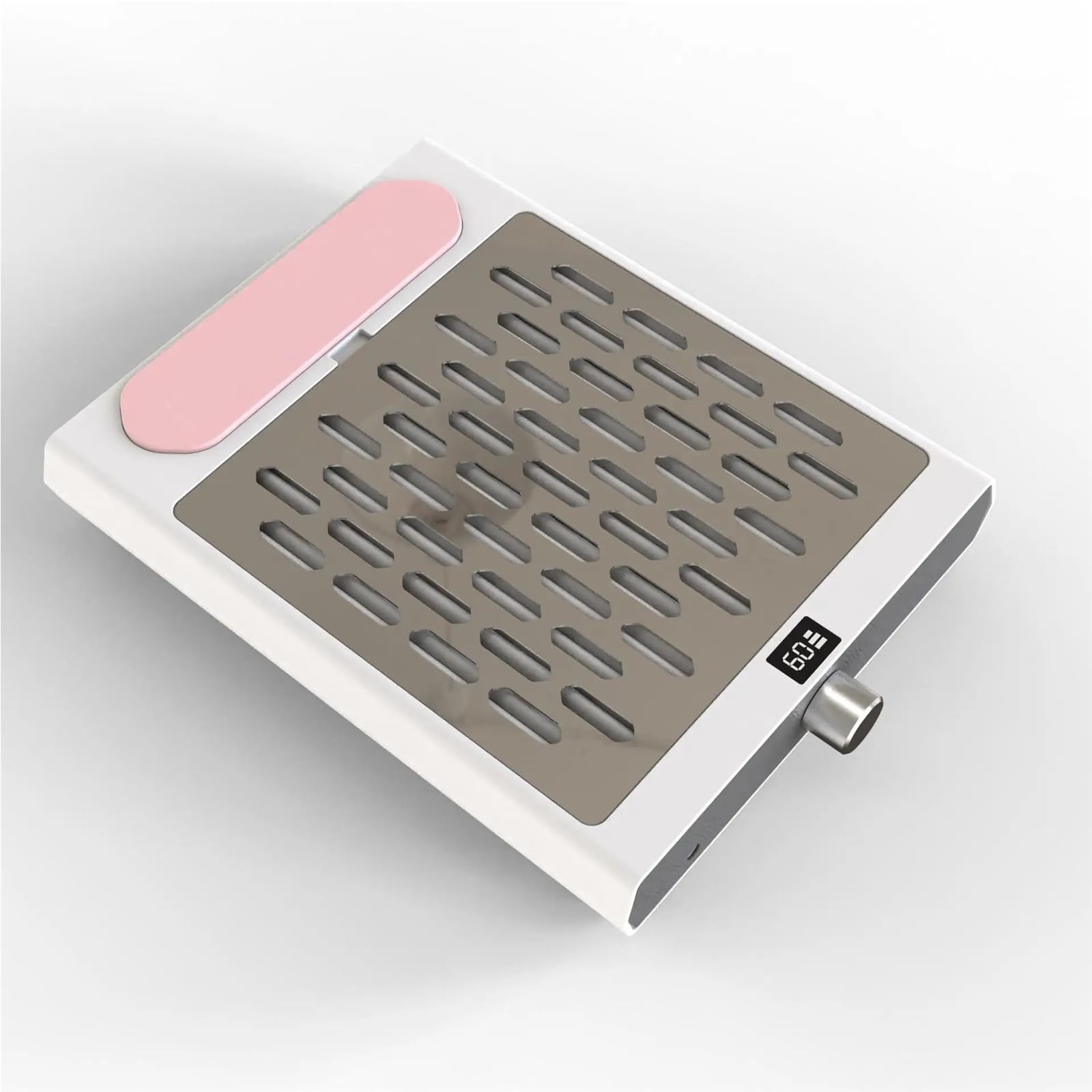 Aspirapolvere portatile senza fili da 7500 mAh for unghie con 4 ventole e cuscino for le mani, ricaricabile for saloni di bellezza