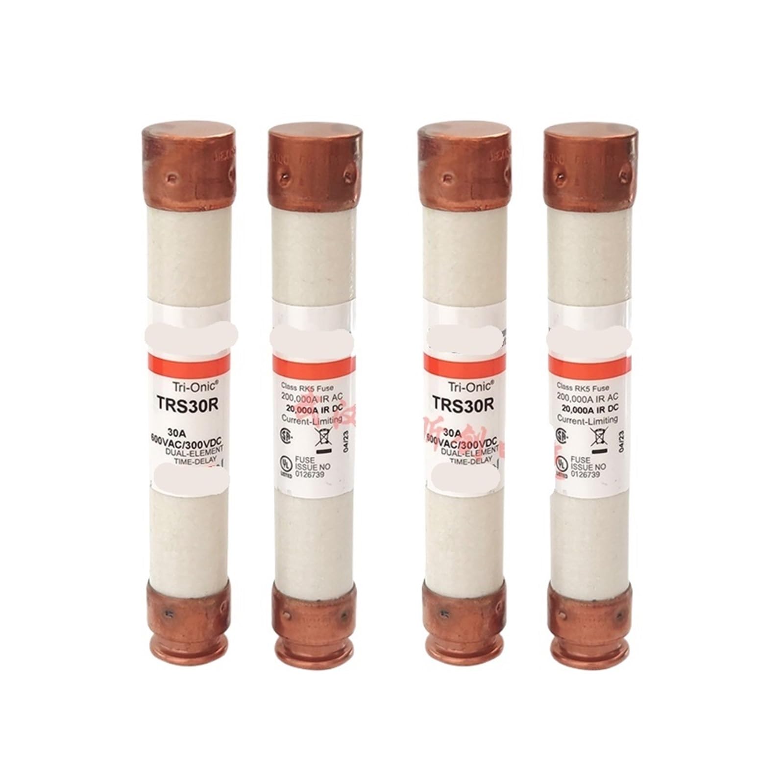 Fusible TRS30R 30A 600V temporisé à cartouche pour protection électrique industrielle