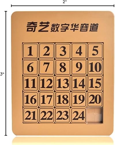 Miniatura 3 de Cuberspeed 24 Klotski Puzzle Slide Number Puzzle magnetizado Cerebro Teasers Juguete Tangram Jigsaw Inteligencia