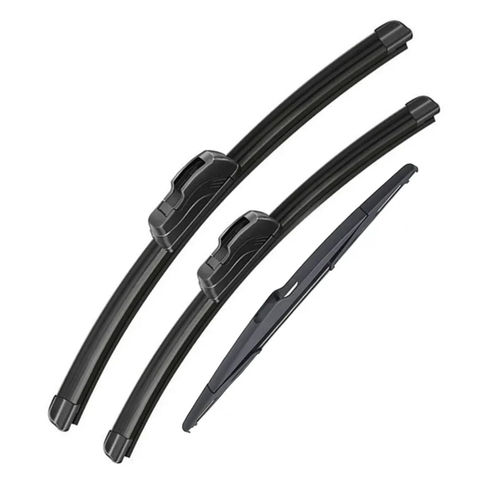 Kit Tergicristallo Auto Per Peugeot 206 SW Estate 2000-2007 Pioggia Tergicristallo | Set di spazzole tergicristallo anteriori e posteriori per autoveicoli 3 pezzi 26" 16" 14"