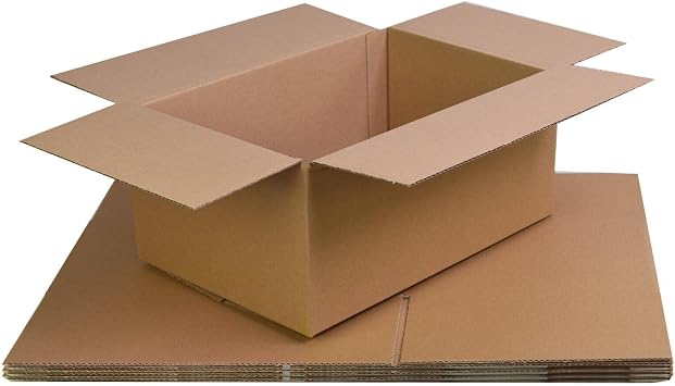 10 x Parcel Postal Mailing Boxes 350x250x160mm | Small Parcel Packing Shipping Cardboard Boxes