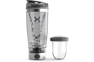 Pro Shaker Bottle: Revolutionize Smooth Protein Shakes with Rechargeable Blending Power