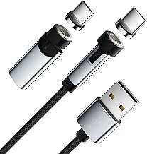 DESTEK Magnetic Charging Link Cable for Oculus Quest 2, 3A Fast Charging for Quest pro/2, PS5 Controller, Switch Controller (No Data Transfer Function)