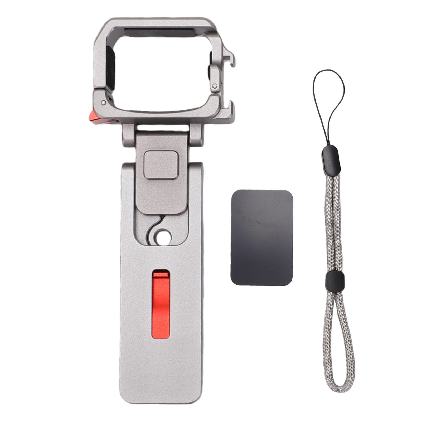 Jectse Treppiede da Tavolo per Fotocamera, Supporto Magnetico Resistente per 3 4 con Sgancio Rapido, Gancio Mantis Nascosto, Ripresa Dall'Alto, Angolo Alto Regolabile Flessibile di 201