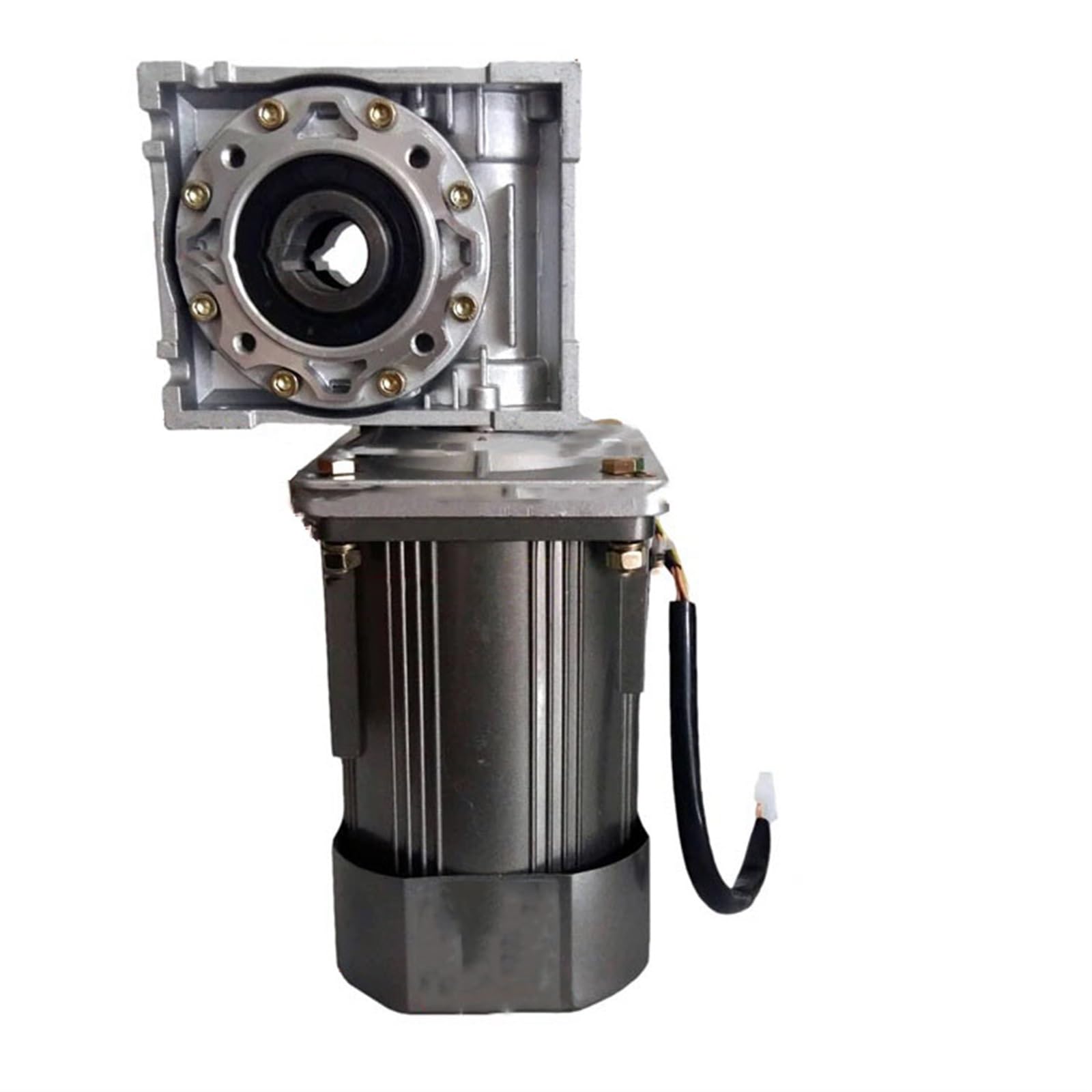 Kegelradgetriebe, Schneckengetriebemotor, 400 W, 220 V AC, einphasig, NMRV050, Getriebe 120 x mm, Abtriebswelle 25, variable Drehzahl