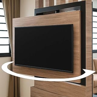 JBM MART 360° Rotating Bracket for TV | Room Partition Mount Stand | Compatible with 32-75 Inch LED | Modern Swivel Cabinet Design
