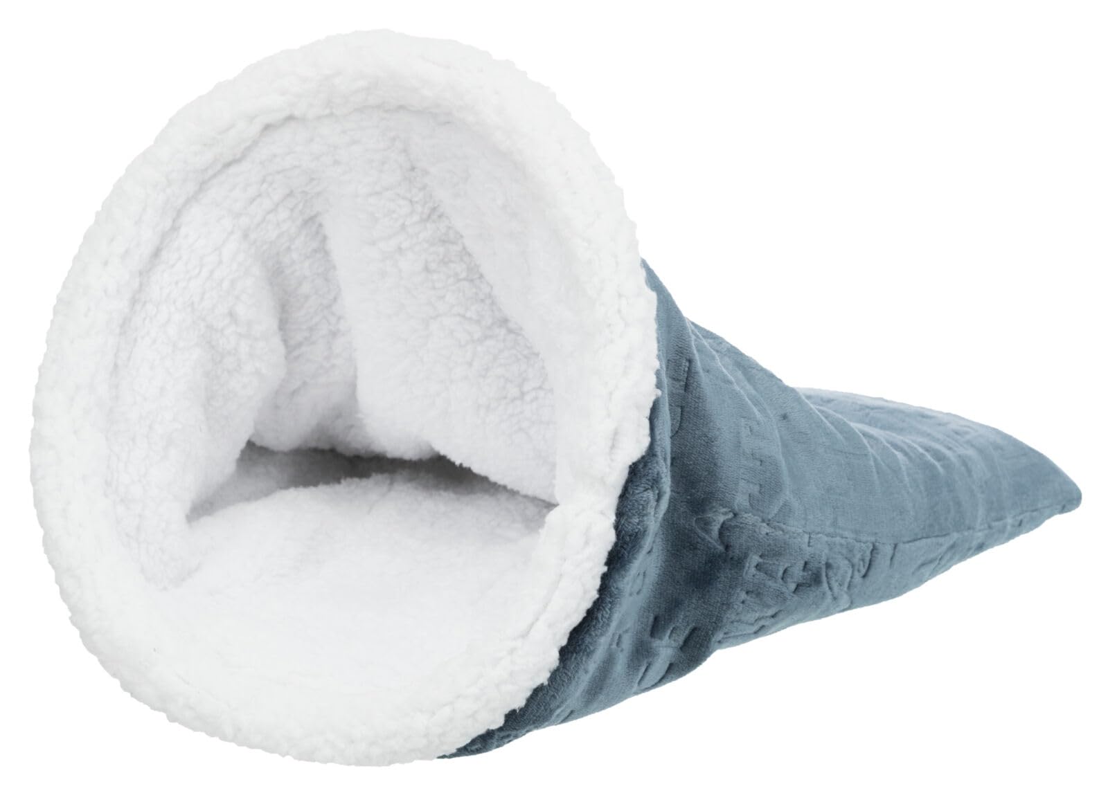 TRIXIE 36391 Paul - Saco de Peluche (40 x 60 cm), Color Azul y Blanco