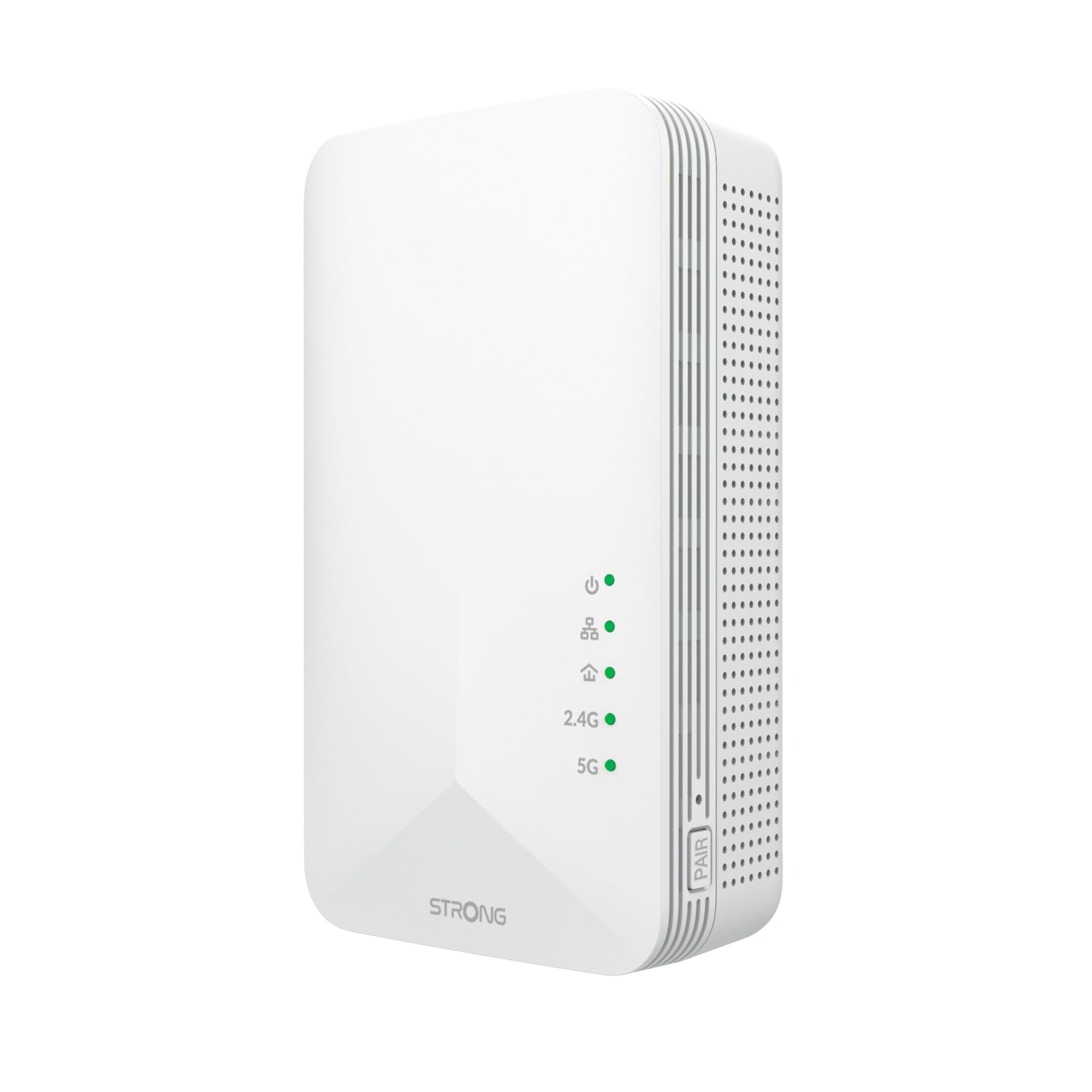 Strong Powerline WiFi 1000 Duo, 1000 Mbit/s, Adaptateur Wi-FI Haut débit, jusqu'à 300 m de portée, kit PowerLAN, Internet Via Prise de Courant, kit Hotspot Wi-FI, Port Ethernet