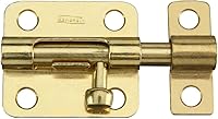 National Hardware 2-1/2" Brass Barrel Bolt V834 N151-480 - Durable Weatherproof Security for Doors, Cabinets & Gates
