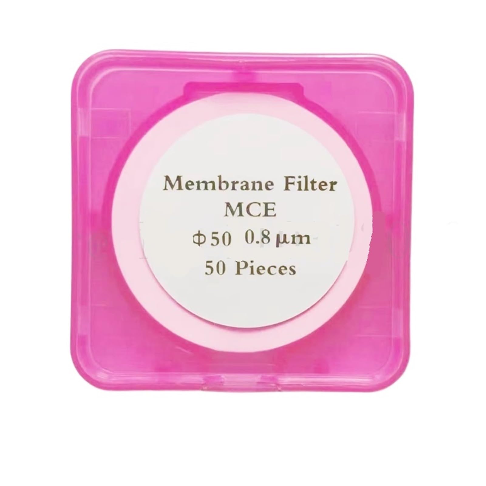 Papel de filtro cuantitativo Membrana microporosa de nailon orgánico de fibra mixta MCE for filtración por succión experimental de PTFE (50 unidades, 47 mm/50 mm)(47mm 0.22um Nylon6)