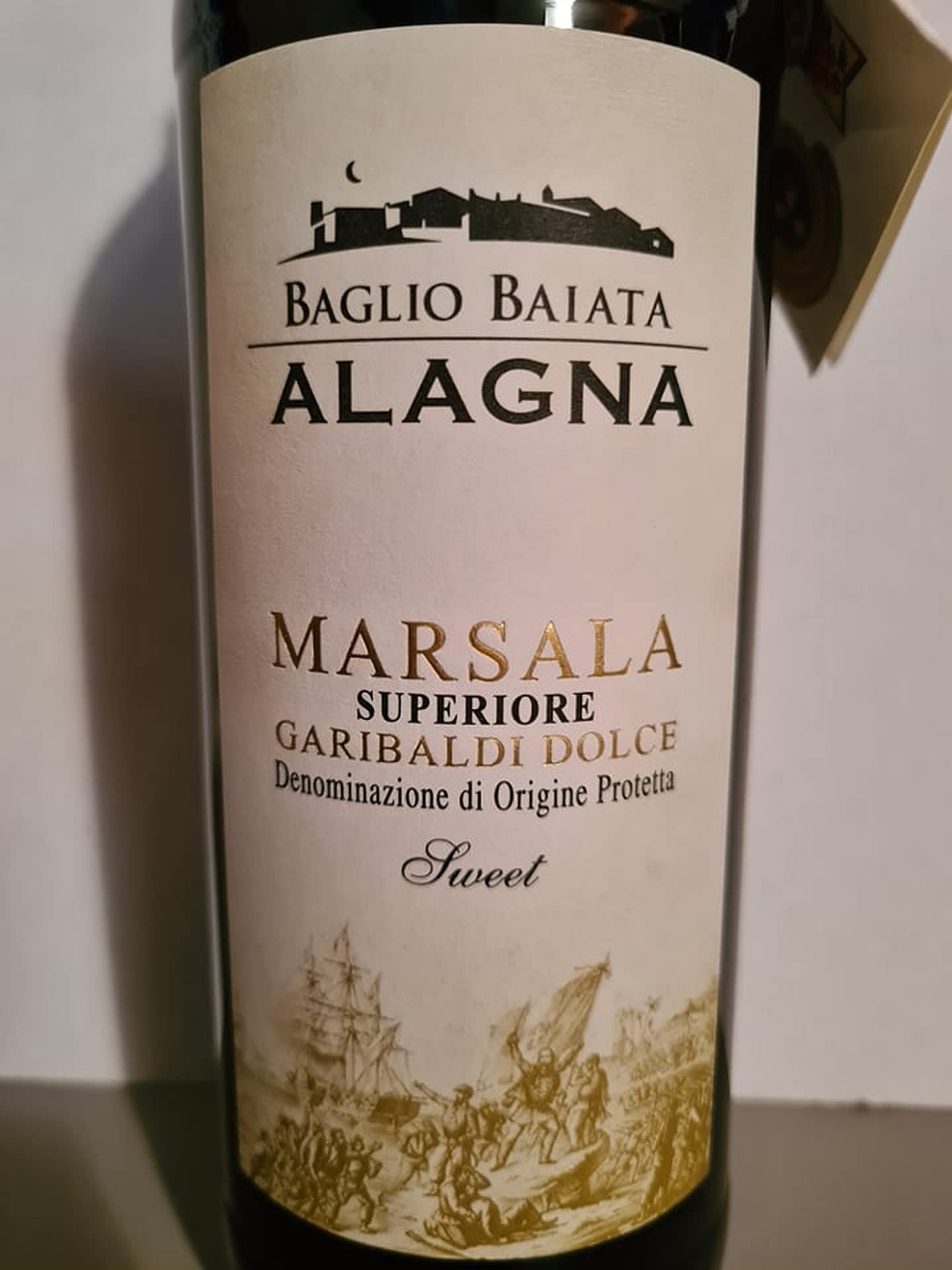 6 Flaschen Marsala Superiore Dolce Garibaldi Alagna 2 Jahre alt