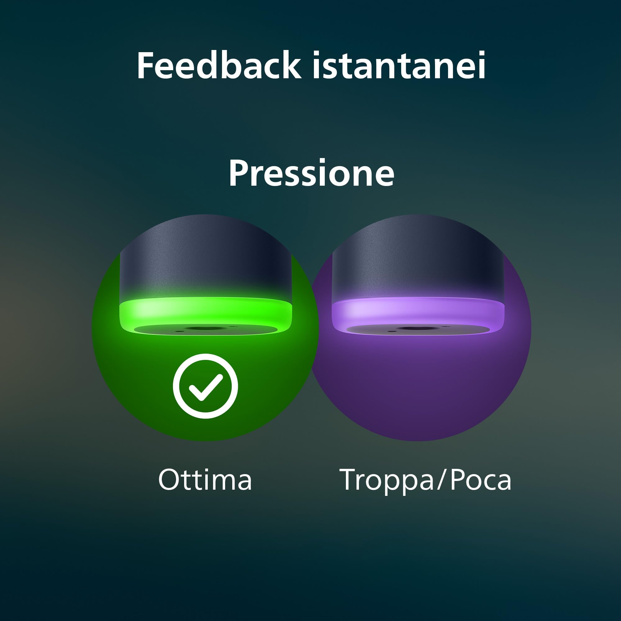 Philips Sonicare Next-Generation DiamondClean 8000 Spazzolino elettrico - con Feedback di pressione, 15 impostazioni, blu scuro, HX8311/13